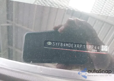 2024 Toyota Corolla Le из США, поврежденный, VIN 5YFB4MDEXRP117744